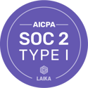 Laika_SOC2_TypeI_PurpleIris